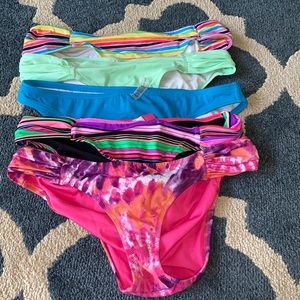 Victoria Secret Bikini Bottoms Flat Back Full Coverage